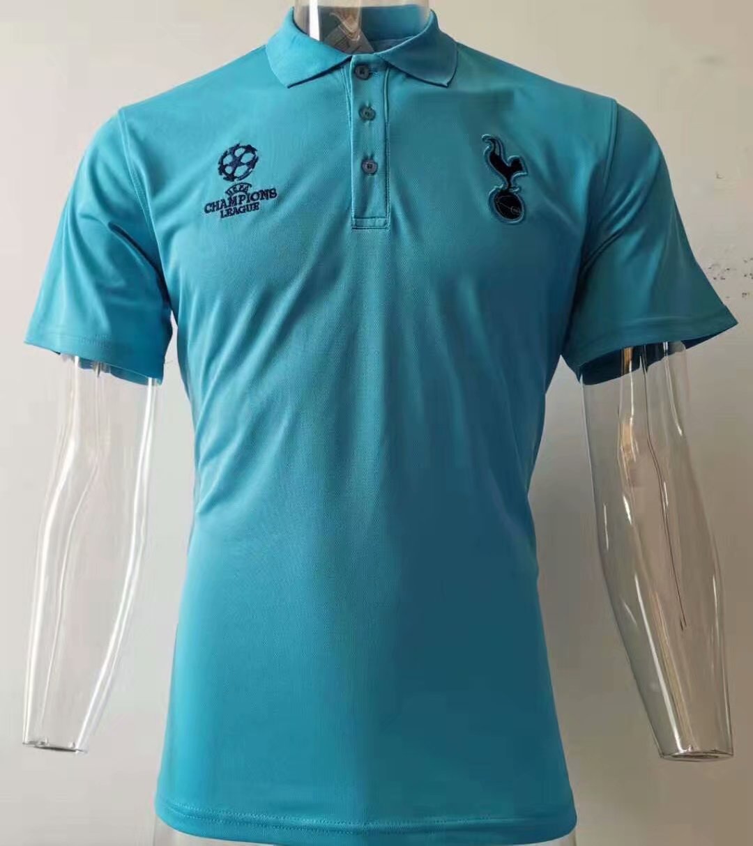 t-shirt Tottenham Hotspur polo 2020 bleu